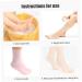 Silicone Moisturizing Socks 1 Pair Long Soft Gel Socks Anti Slip Women Foot Mask Socks Spa Pedicure for Dry Cracked Feet Rough Skin L Beauty Supplies - Buy Online on GoSupps.com
