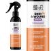 DogsLife Wound & Skin Dog Antiseptic spray - Antibacterial Antifungal spray for itchy dog skin relief - Hypochlorous acid essential dog first aid kit for Dogs & puppies 250ml