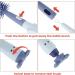 3 in 1 Baby Bottle Brush Set with Silicone Teat Cleaning Brush - Portable and Reusable - Blue - Buy Online on GoSupps.com