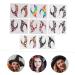 Didiseaon 24 Pairs Eye Shadow Eyeliner Stickers Make up Face Jewel Face Decor Double Eyelid Glue Eyeshadow - Buy Online on GoSupps.com
