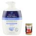 Straw 3x Felce Azzurra classic intimo cleanser pH value 45 daily hygiene 250 ml + Italian Gourmet Polpa 400 g