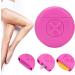 3-in-1 Women's Razor | Portable Manual Hair Remover Tool in Rose Red - Perfect Body Hair Cutter - Buy Online on GoSupps.com