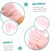 Healeved 2 Pairs Moisturizing Gloves - Exfoliating Hand Masks Softening Sleeping Gloves Dry Cracked Hand Mittens Hand Care Cream Gloves White Cotton Gloves Whitening Sebs Facial Mask Pink - Buy Online on GoSupps.com