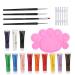Nail Art Palette Kit - 4PCS Brush Pen for Easy Drawing | Exquisite Craftsmanship for Home and Beauty Salons - International Shipping Available - Buy Online on GoSupps.com