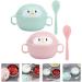 Tomaibaby 2 Sets Stainless Steel Baby Feeding Bowls with Spoons - Penguin Design for Infant Toddler Kids - Buy Online on GoSupps.com