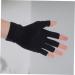 Housoutil 1 Pair Uv Gloves Half Finger Gloves Touchscreen Gloves Fingerless Manicure Gloves Summer Sunblock Gloves Outdoor Hiking Gloves Sun Gloves Women's Girl Fabric Skin Care Products 19.5x8cm Black - Buy Online on GoSupps.com