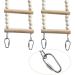 Wooden Bird Ladder & Climbing Toys for Parrots Hamsters & More - 28 Ladders (61.81 x 3.14 in) - Perfect for Fun & Exercise - Buy Online on GoSupps.com