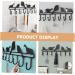 ABOOFAN 7 Coat Rack Keychain Key Fob Hat Hooks Towel Hooks Coat Hook -Mounted Student Wall Mount - Buy Online on GoSupps.com