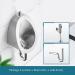 Automatic Induction Urinal Public Toilet Urinal 304 Stainless Steel Urinal Wall-Mounted Male Urinal Small Vertical Toilet Suitable for Home Hotel School - Buy Online on GoSupps.com