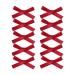 Limtula Cute y Flat Clips Hairpin Style Balletcore Headdress Bunches Accessories Elegant knot Cute Headdress Red