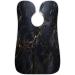 Black Marble Beard Bib Apron - Ultimate Beard Hair Catcher for Men | Perfect Gift for Dad Husband | Father's Day Anniversary Christmas - Buy Online on GoSupps.com
