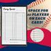 Covey Sports Baseball Softball Scorebook Side by Side Format (50 Games) + Lineup Cards (50-Pack) - Large Format Book with Line Up Card Sheets - Buy Online on GoSupps.com