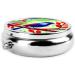 Red Leaf Birdround Pill Box - Portable 3 Compartment Organizer for Travel - Perfect for Purse & Pocket - Buy Online on GoSupps.com