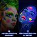 AOOWU UV Glow Face Body Paint Set - 16 Neon Fluorescent Colors - Non-Toxic Makeup Kit for Adults & Kids - Perfect for Parties & Carnivals - Buy Online on GoSupps.com