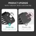 YINKE Clipper Guards Premium - Fits Most Size Wahl Clippers Guide Combs - 2-piece Set Black - 1.5 and 4.5 mm Cutting Lengths - Buy Online on GoSupps.com