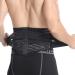 Air Mesh Back Support Belt For Men Women Lower Back Pain Relief Anti-skid Lumbar Support Belt For Sciatica Scoliosis (Color : Black Size : L(Waist: 39.7-51.1 Inch)) L(Waist: 39.7-51.1 Inch) Black