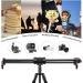 Motorized Time Lapse Camera Slider Track Dolly Rail System with Follow Focus - 31-80cm - Buy Online on GoSupps.com