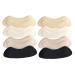 NOLITOY 4 Pairs Follow up High-Heeled Shoes Heel Pad High Heels Heel Pad Heels Heel Sticker Wear-Resistant Heel Pad Heel Grips Heel Cushion Protective Heel Patch Heel Pads