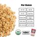MiNU Organic Dry Roasted Unsalted Peanuts 16 oz - Keto Paleo Snack | MiNU Mindful Nutrition Superfood Protein Vegan NonGMO Gluten Free Valencia Peanuts - Buy Online on GoSupps.com