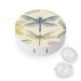 Contact Lens Case Dragonfly Drawing Print Plastic Contact Lens Case contact Lens Care Box ontact Lens Travel Box