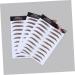 Housoutil 15 Pcs Eyebrow Stickers False Eyebrow Eyebrows Artificial Eyebrow 3d Template Eyebrow Trimming - Buy Online on GoSupps.com