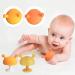 Silicone Mushroom Teether - Soothing Teething Toy for 0-6 Month Babies - Buy Online on GoSupps.com