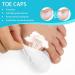 16 Pieces Gel Toe Caps - Silicone Protection for Bubbles Friction & Ingrown Toenails | Breathable Comfort - Buy Online on GoSupps.com
