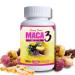 Maca 3 Capsules Black Red & Yellow Maca Root Blend Feminine Balance & Natural Body Support Herbal Formula