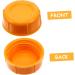 Abaodam 20 Pcs Bottle Seal Cap Small Flow Bottles Breast Bottle for Nursery Bottle Lids Tools Bottles Travel Food Grade Pp Screw Cap Bottles Orangex2pcs 4.3x4.3x1.5cmx2pcs - Buy Online on GoSupps.com