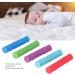 Spyminnpoo Baby Bite Ring Set - 5 Silicone Baby Teething Toys for Safe Relief Soft Grip Strength Training & Dental Care - Buy Online on GoSupps.com