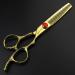 Buy Golden Professional 6 Inch & 7 Inch Hairdressing Scissors Set - Premium Hair Cutting & Thinning Scissors for Stylists - International Shipping Available - Buy Online on GoSupps.com
