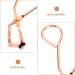 SEWACC Eyelash Curler No Pinching Mini Lash Curler Inner Corner Outer Corner Precision Lash Curl Up Tool Makeup Eyelash Curling Tool for Dramatic Lash Look Rose Gold - Buy Online on GoSupps.com