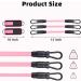 Ankle Resistance Bands Set with Cuffs Ankle Resistance Band for Leg Exercise Bands for Butt Lift Women Ankle Resistance Band for Leg Booty Workout Equipment for Kickbacks Hip Fitness Training - Buy Online on GoSupps.com