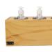 Buy 4 Bottles Massage Oil Heater | Electric Heat Therapy Massager - Constant Temperature for Therapists & Spa (EU Connector) - Buy Online on GoSupps.com