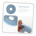 MAGICLULU 1roll Seamless Hair Extension Wig Stickers Fake Braid Headband Rat Mask Hair Extension Adhesive Strips Hair Cutting Guide Tool Tape Sticker for Wig Double Sided Fiber Accessories 8X8X1CM Blue - Buy Online on GoSupps.com