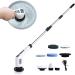 Electric Shower Scrubber Brush - Electric Rotating Scrubber for Bathroom Cleaning | Electric Shower Brush Home Cleaning Tool for Bathroom Bathtub - Buy Online on GoSupps.com