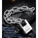 Premium Case-Hardened Bike Chain Lock - Ultimate Security for Motorcycles, Generators, Gates, Outdoor Furniture - Cut-Proof Design - Buy Online on GoSupps.com