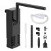 Flintronic aquarium filter 4W aquarium pump aquarium internal filter adjustable aquarium internal filter with small brush 300l/h water pump flow aquarium filter with water pump for 60l aquarium