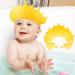 Kids Adjustable Baby Shower Cap - Yellow Bath Visor to Keep Water Out of Eyes and Ears - Buy Online on GoSupps.com