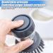 CERSATY 3-Set Rinse Brush with Detergent Dispenser | Removable Dishwashing Brush for Kitchen Utensils Bowls & Pots - International Shipping Available - Buy Online on GoSupps.com