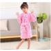 JZLPIN Unisex Baby Hooded Bathrobe | Flannel Pajamas for Boys & Girls 5-6 Years | Pink Dressing Gown Perfect for Kids! - Buy Online on GoSupps.com