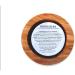 DOM Olive Wood Jar with Lid for Shaving Soap Premium Eco-Friendly Storage | International Shipping Available - Buy Online on GoSupps.com