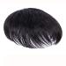 Buy BGHJUE Men's Short Wigs - Heat Resistant Synthetic Hair Pieces for Daily Wear | Black 5x5 Inch Male Wigs - Buy Online on GoSupps.com
