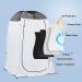 Alvantor Shower Tent Outdoor Camping Changing Room | Portable Privacy Pop Up Shelter 4x4x7' | Teflon Coating Fabric | Patent - Buy Online on GoSupps.com