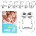 Anti Snoring Devices Silicone Nose Clip Snore Stopper with Adjustable Magnet Relieve Snore Snoring Stopper Anti Snore Men and Women (Pack of 6)
