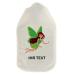 Stamp factory-hot water bottle with a personalized cover-cozy heat bottle cover with desired text such as names design-gift idea for children & adults (800 ml | Fee)