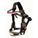 AMKA decorative halter show bridle driving halter with brass fittings COB