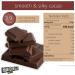  Raw Gorilla Raw Gorilla Chok Keto Smooth and Silky - Single Bar - 35g - Chocolate - No Added Sugar - Vegan - Organic - Sugar Free - Ideal for Diabetics - Buy Online on GoSupps.com
