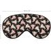 Cute Axolotl Sleep Mask for Women | Adjustable Eye Shade with Elastic Strap | Comfortable Sleep Mask for Travel & Home - Buy Online on GoSupps.com