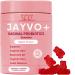 JAYVO Vaginal Probiotic - Supports Vaginal pH Balance, Odor & Yeast Control Vegan, Gluten-Free, Non-GMO Daily Supplement for Feminine Hygiene & UTI Prevention (Gummies, Apple)